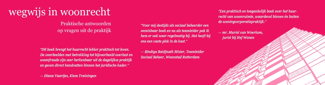 Wegwijs in woonrecht - Derde druk oktober 2025